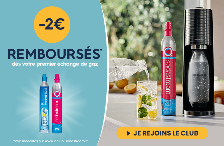 Bienvenue sur le Club SodaStream